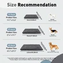 Self-Heating Cat Bed Mat - Wool Pet Heating Pad, Suitable For Cats And Small Dogs, Non-Electric Heating Blanket, Applicable For Sofa, Cage And Bed (Machine Washable) - Grey - View 3