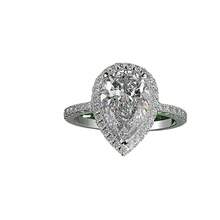 Creative Sparkling Water Drop  Wedding Ring For Women, Simple And Elegant Wedding Jewelry, Suitable For Daily Wear Or Party Fashion Women's Ring, Jewelry Accessories, An Exquisite Gift For Women. - 水滴戒指 - 查看 5