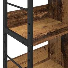 vidaXL Étagère Bois Ancien 82 x 32 x 112 cm Bois d'ingénierie - Tabac - Voir 8