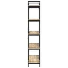 vidaXL Étagère Chêne Sonoma 100 x 33,5 x 178 cm Bois d'ingénierie - Castanho - Ver 6