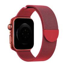 Magnetic Milanese Loop Band Compatible With Apple Watch Series 11/10 46mm 42mm Ultra 3 2 49mm, Fits Series 9 8 7 6 5 SE 3 44mm 45mm 40 41mm - Silver - View 12