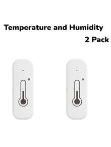 涂鸦智能WiFi温湿度传感器，兼容谷歌助手和Alexa。用手机即可查看温湿度。测量精准。