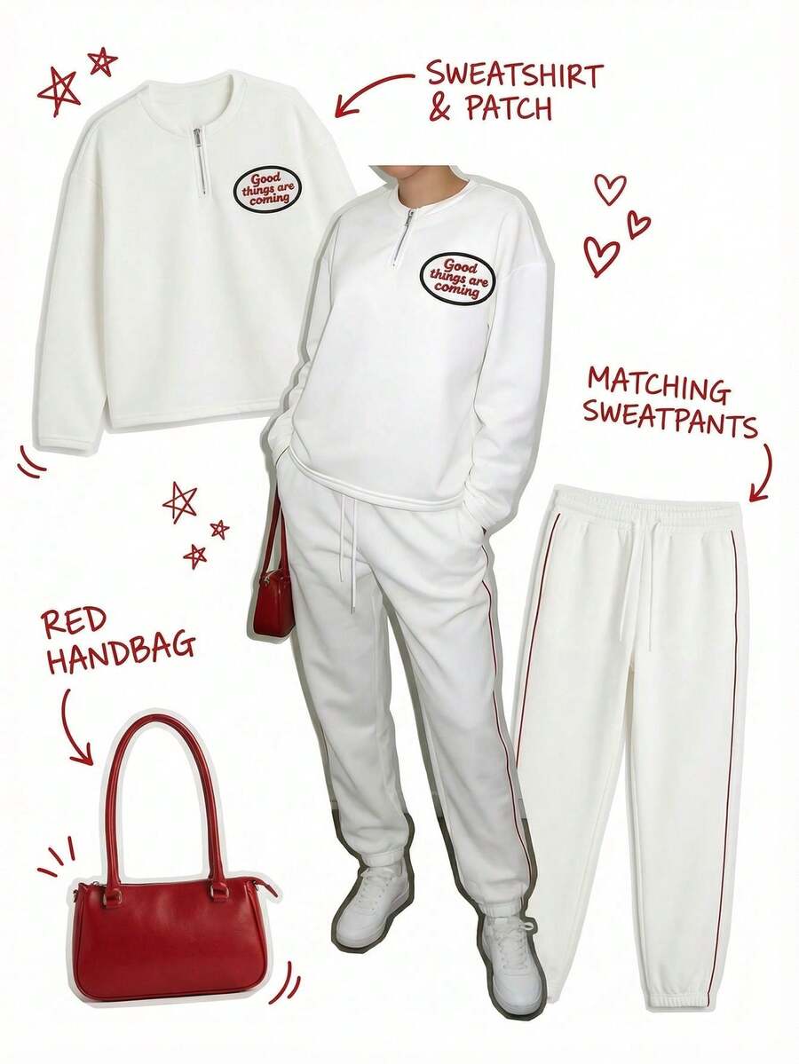 Women Sweatshirts - White - View 1