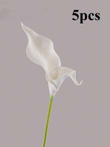 5pcs High Quality Artificial Calla Lily Flowers Home Decor, Living Room Floral Decoration, Fake Flowers Garden Party Decor, Artificial Flower & Plant, Suitable For Valentine's Day Gift, Birthday Party, Wedding Decoration, Bouquet Making, Spring Festival Decor - Multicolor - View 18