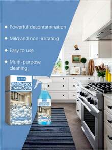 Kitchen Foaming Cleaner - Degreases And Deodorizes Various Surfaces, Suitable For Stove, Cookware And More - Multicolor - View 4