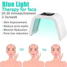 HanTai Red-Light-Therapy, Red Light Therapy For Face, 7 Colors Facial Led Light Therapy Face Mask,SPA Equipment For Skincare At Home - Xem 3