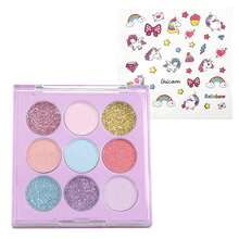 Color Baby Set de maquillaje infantil COLORBABY, Magic Unicorn, con paleta, pintauñas, brillos, pegatinas y neceser brillante, productos seguros no tóxicos, recomendado desde 5 años ✅ Entrega 24/48h a España (península) - Multicolor - Ver 3