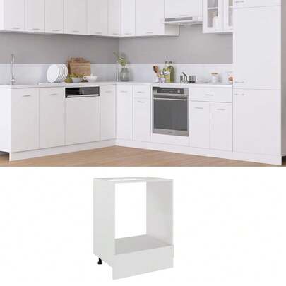 vidaXL Móvel de quatro águas "Riga" branco 60 x 46 x 81,5 cm em madeira engenheirada