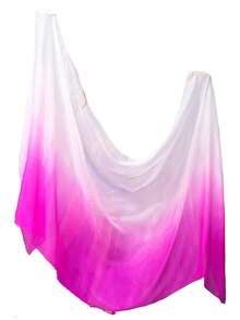 Lightweight Chiffon Veil Scarf, Suitable For Belly Dance Stage Performance Costumes And Dance Practice - Multicolor - View 13
