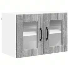 vidaXL Armário de cozinha com étagère Gris Sonoma 60 x 31 x 40 cm - Cinza - Ver 2