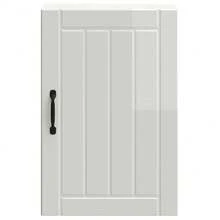 vidaXL Armadio murale da cucina Lucca bianco brillante bois ingénierie - Bianco - Visualizzare 5