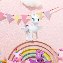 Joyfy 8 Pack Pre Filled 3.5" Easter Egg With Unicorn Deformation Toys, Easter Party Favor For Easter Egg Hunt, Basket Stuffers Filler, Prize Supplies - 彩色 - 查看 8