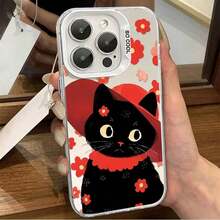 おしゃれなスマホケース  11/12/13/14/15/15pro/15 Plus/15 Promax/7plus/8plus/11pro/12pro/13pro/14pro/11promax/12promax/13promax/14promax/14plus/5 - 半透明シルバー - チェックする 6