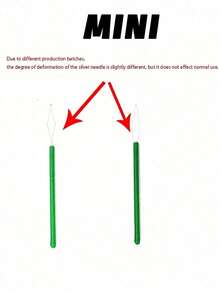 5pcs Colorful Plastic Needle Threaders - Cylindrical Needle Threader Set, DIY Sewing Accessories, Easy Threading Tool, Beading Needle Helper, Elderly Friendly Needle Threaders, Random Color, Mother's Day, Mother's Day Gift, Wedding Season, Graduation Season, Gift For Family And Friends - 彩色 - 查看 8