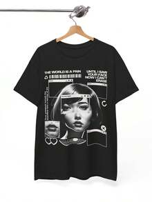 V56 Hip Hop Civil Regime  Wolves Inaka   Streetwear - Black - View 8