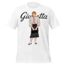 GIULIETTA MASINA Hand-Drawn Classic Cinema Portrait Tee - White - View 1