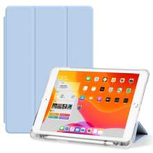 Suitable For IPad 10th Gen Protective Case, Tri-Fold Stand, Smart Sleep/Wake, Built-In Pencil Slot, TPU Soft Transparent Shell, Minimalist/Casual/ IPad Folding Tablet Protective Cover, Also Fits IPad 11th Gen, IPad A16, IPad Air 11 (M2), IPad 9th Gen 10.2"