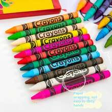 4/12/18/24Colors Art Drawing Set Multicolor Crayons Kid Graffiti Brush Student Oil Painting Stick Suit School Art Supplies - A8 - 查看 3