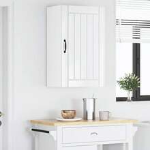 vidaXL Armoire de cuisine Blanc brillant 50 x 31 x 80 cm - Blanc - Voir 4