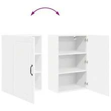 vidaXL Armario de cocina blanco 50 x 31 x 80 cm madera de ingeniería - Blanco - Ver 11