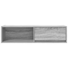 vidaXL Mobili TV 2 pezzi sonoma grigio 100x31x25,5 cm ingegneria del legno - Grigio - Visualizzare 7