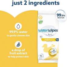 All-purpose gentle wipes without perfume for bathing and nasal to finger use - Embalaje estándar - Ver 5