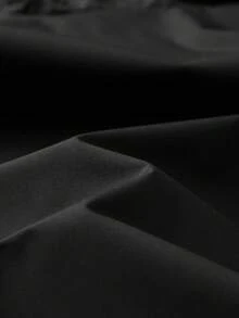 男士休闲户外轻便拉链连帽夹克，春秋季 - 黑色 - 查看 7