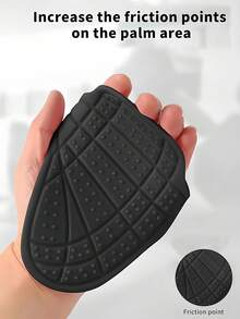 Guantes de silicona para gimnasio, guantes protectores de mano de silicona duraderos, palmas antideslizantes y resistentes al desgaste, adecuados para levantamiento de pesas, dominadas, entrenamiento de fuerza, uso en el gimnasio de casa, equipo de fitness - Multicolor - Ver 8