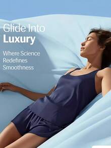 2200 Thread Count Cooling Sheets Queen-King Sheets By Bamboo, Genuine Organic Viscose Derived From Bamboo Bed Sheet Set, Soft & Cooling, Double Stitching, Quality Promise | Genuine Organic, Viscose Derived From Bamboo, Double Stitching,Durable Daily Use Bedding - 黑色 - 查看 6