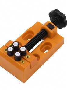 8-Hole Quick Vise, Mini Clamp Fixture, Toy Vise For Bodhi Nut & Walnut Carving - Multicolor - View 12