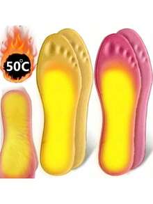 2 piezas Plantillas, Plantillas acolchadas antideslizantes de esponja de memoria, Plantillas de temperatura constante para los pies en invierno y plantillas deportivas cálidas para hombres y mujeres. (Colores aleatorios), Zapato, Selecciones de primavera y verano, Regalos para damas de honor, Habitación, Decoración de dormitorio, Decoración de dormitorio, Playa, Viaje, Para hombres, Para mujeres, Vacaciones, Día de la Mujer, Artículos esenciales de viaje, Recuerdos de boda, Y2k, Dormitorio, Accesorios para automóviles para mujeres, Decoración de cocina - Multicolor - Ver 1