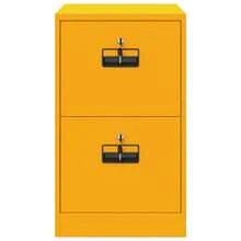 vidaXL Armario  amarillo mostaza 44 x 50 x 106,5 cm - Mostaza Amarilla - Ver 7