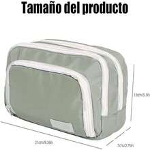 Estuche Para Lápices de Gran Capacidad,Estuche Multifuncional Para Lápices,Estuche Para Lapiceros,Estuche Para Lapiceras Escolares Niño y Niña,Bolsa Para Lápices,Bolsa Para útiles Escolares (verde) - como en la foto - Ver 3
