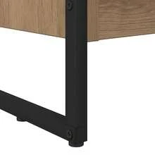 vidaXL Bibliothèque Chêne artigianale 80 x 30 x 155 cm Bois d'ingénierie - Castano - Visualizzare 9