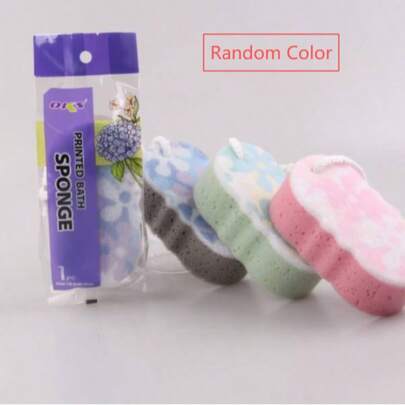 OKS 1PC BAT SPONGE Assorted-Color Bath Puff (Color May Vary)