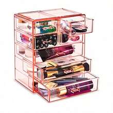 Makeup Storage Set - 藕粉色 - 查看 1