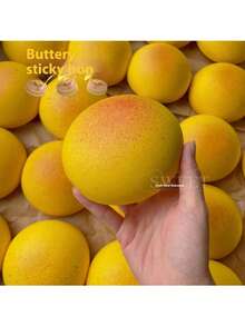 超柔软粘性土豆捏捏乐玩具，放松肌肉，慢回弹，缓解压力，挤压玩具，生日礼物 - 圣诞礼物 - 万圣节礼物 - 完美礼物 - 彩色 - 查看 1