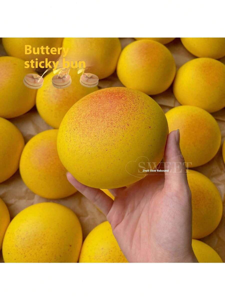 超柔软粘性土豆捏捏乐玩具，放松肌肉，慢回弹，缓解压力，挤压玩具，生日礼物 - 圣诞礼物 - 万圣节礼物 - 完美礼物 - 彩色 - 查看 1