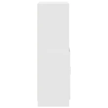 vidaXL Armario de cocina blanco 57x41,5x131,5 cm ingeniería de madera - Blanco - Ver 6