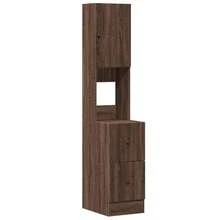 vidaXL Armadio da cucina chêne marrone 35x50x180 cm ingegneria del legno - Castano - Visualizzare 2