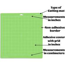 Engraving Machine Mat, Cutting Mat, Adhesive Cutting Mat - Green - View 6