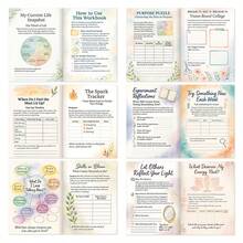 1 cuốn sổ tay hướng dẫn "Tìm Ngọn Lửa Của Bạn" - Sách tự giúp bản thân phát triển, thiết kế hoa lá, phù hợp cho sự nghiệp và các mối quan hệ - Nhật ký suy ngẫm dành cho thanh thiếu niên và người lớn - Tông màu pastel nhẹ nhàng (Hoa hồng) - Món quà lý tưởng để tìm kiếm mục đích sống, lời khuyên về mối quan hệ, thiết kế truyền cảm hứng, giấy chất lượng cao, cẩm nang dành cho người trẻ chuyên nghiệp. - Nhiều màu 2 - Xem 5