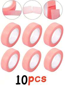 12/6/3/1 Rollen Mehrfarbige Wimpernklebe-Bänder, Klebetuchtapes für Wimpernverlängerung, atmungsaktive Mikroloch-Tuchtapes für Wimpernverlängerung, Wimpernlifting-Bänder, atmungsaktive, hypoallergene Wimpern-Isolations-Patches, Augen-Make-up-Zubehör, Augen-Make-up-Retusche-Aufkleber, Augen-Make-up-Schutz-Bänder, Geschenke, Reise, Billigwaren, Reisenotwendigkeiten - Verschiedenfarbig - Übersicht 16