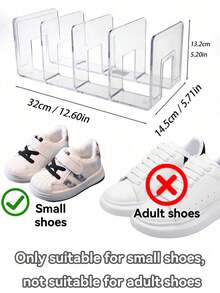 1/2个装节省空间鞋架，小巧鞋架，节省空间的垂直收纳架，多隔层设计，适用于家庭、宿舍和衣柜，非常适合存放人字拖和凉拖，鞋子收纳整理架，家居收纳用品 - 彩色 - 查看 4