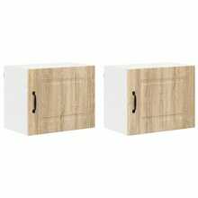 vidaXL Armário de cozinha Kalmar 2 pcs Chêne Sonoma 50 x 31 x 40 cm - Castanho - Ver 2