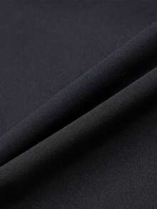 1件加大码男士休闲宽松裤，百搭户外街头风长裤，适合日常穿着、徒步旅行、运动训练、健身、慢跑、街头风格，条纹直筒裤型 - 黑色 - 查看 10