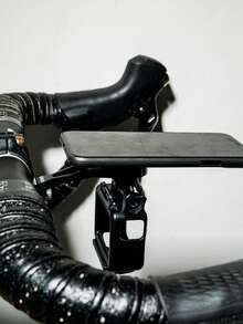 ZRACE Bicycle Computer Front Mount Holder Compatible With Garmin/Bryton/GoPro/Smartphone/IGPSPORT - Black - View 5