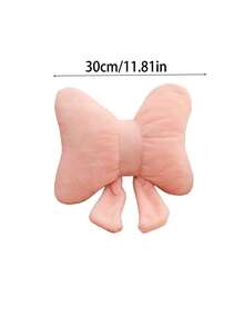 1pc Cute Bow Decorative Pillow | Pink Butterfly Shaped Cushion, Polyester Fiber Filled, Pillow Cover, Suitable For Bed, Sofa, Office Furniture, Decorative Pillow, Cushion, Women Office Supplies, Valentine's Day Gift, Office Decor, Room Decor, Home Decor, Teacher Supplies, Ideal Valentine's Day Gift Chair Cushion Chair Seat Cushion Gaming Chair Office Chair Car Seat Cushion Chair Pillow - Multicolor - View 2