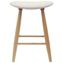 vidaXL Sedie da sala da pranzo 2 pz Naturali 46 x 37 x 63 cm - Castano - Visualizzare 5