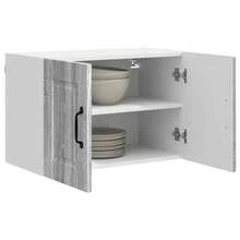 vidaXL Armadio da cucina con étagère Gris Sonoma 60 x 31 x 40 cm - Grigio - Visualizzare 3